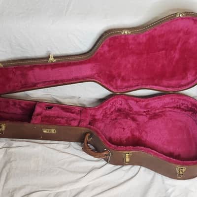 Gibson J-45 Acoustic Guitar Case 1990s - Brown image 4