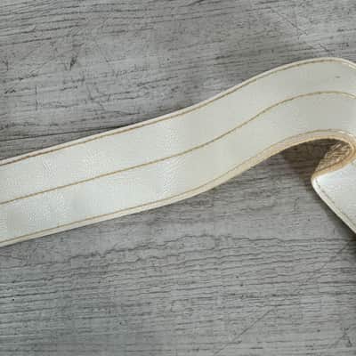 Ace Vintage Guitar Strap White image 13
