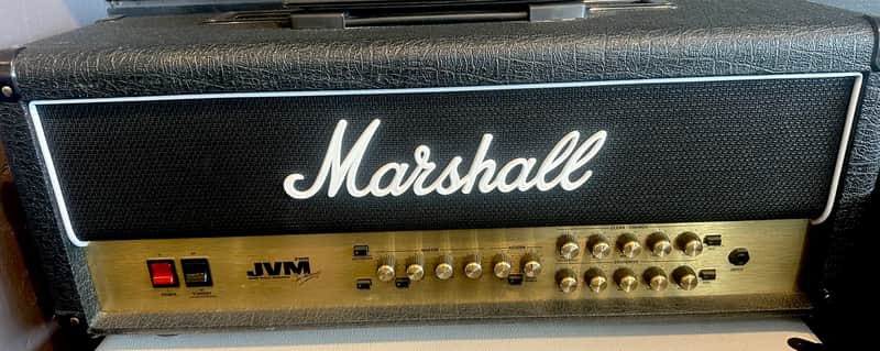 Marshall JVM210H 2-Channel 100-Watt Guitar Amp Head 2008 - Present - Black image 1