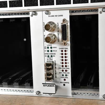 Studer D23m I/O System w/ A-Link HD Card, Fan Module, and Filter Module CG005BS image 4