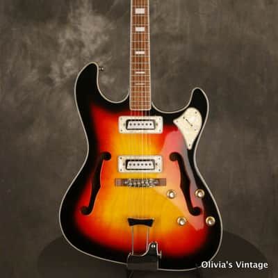 Toledo Hollowbody MIJ 1970s Sunburst image 2