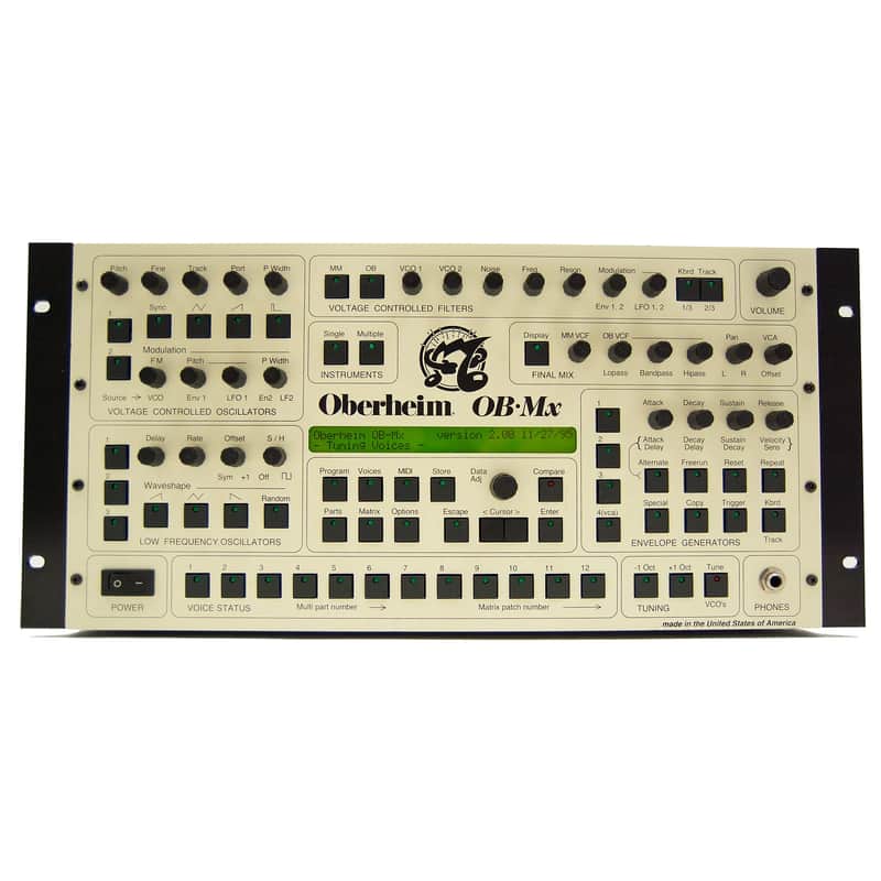 Oberheim OB-Mx Rackmount 2-Voice Synthesizer image 1