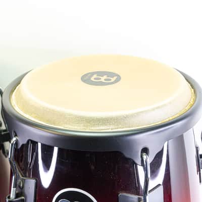 Meinl Headliner Series 11" & 12" Wood Conga Set with Basket Stands – Wine Red image 4