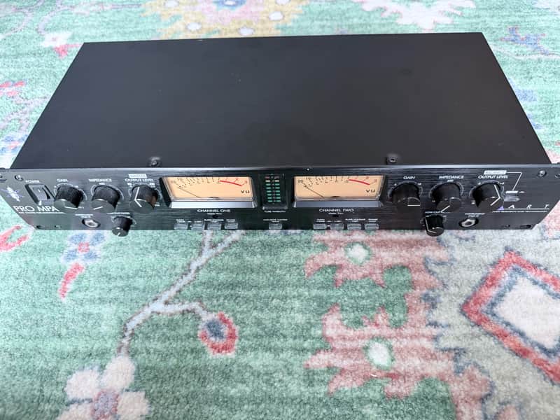 ART Pro MPA II 2-Channel Microphone Preamp 2009 - Present - Black image 1