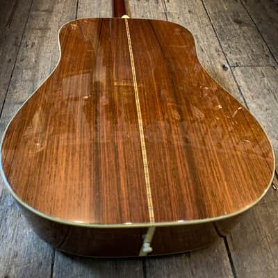 1952 Martin D 28 Dreadnought Acoustic & hard shell case image 6