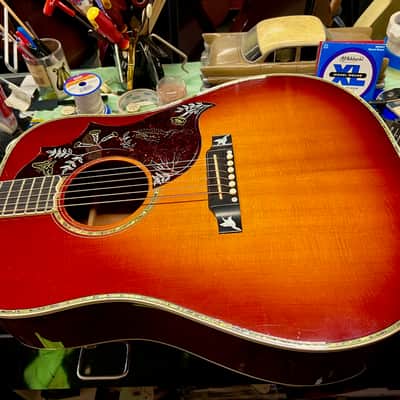 Gibson Hummingbird Custom 1999 - Sunburst image 2