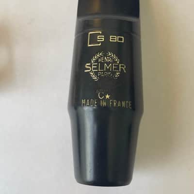 Vintage Selmer S80 C* Alto Saxophone Mouthpiece with Vandoren M/O Ligature and Mouthpiece Pouch image 2
