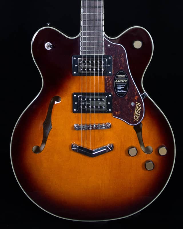 Gretsch G2622 Streamliner Center Block Double-Cut with V-Stoptail, Laurel FB, Forge Glow image 1