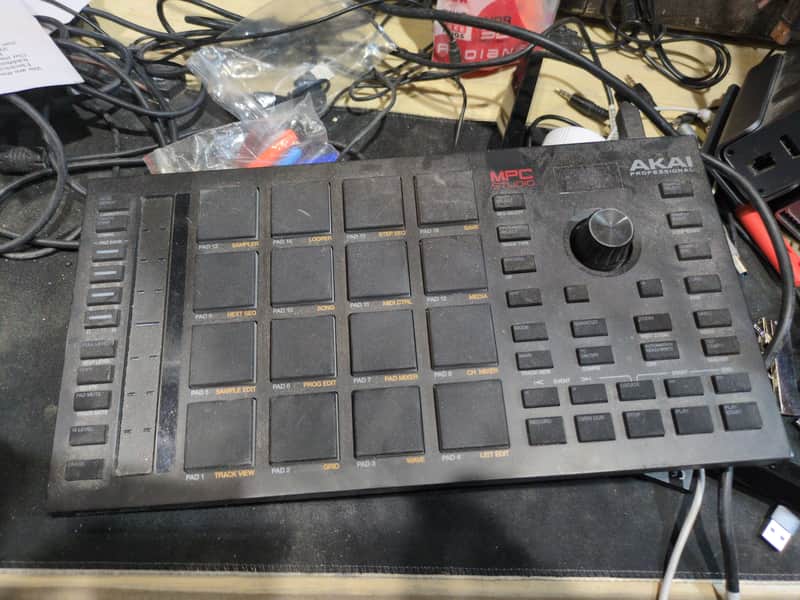 Akai MPC Studio 2012 - Matte Black (or custom paint for an extra 40. Request custom, professional graphics when ordering and we will make this unit like new with an updated/legible/professional look!) image 1