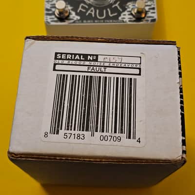 Old Blood Noise Endeavors Fault Overdrive / Distortion V1 2017 - 2019 - Graphic image 2