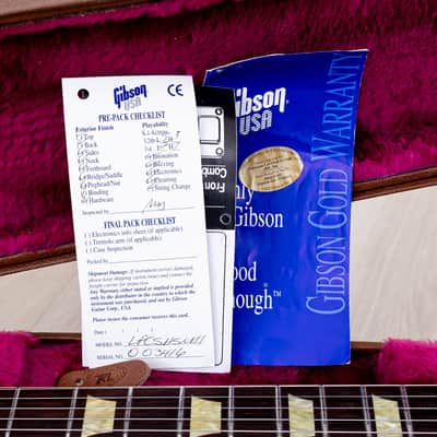 2000 Gibson Les Paul Classic Plus Heritage Cherry Sunburst w/ Case, Hangtags image 20