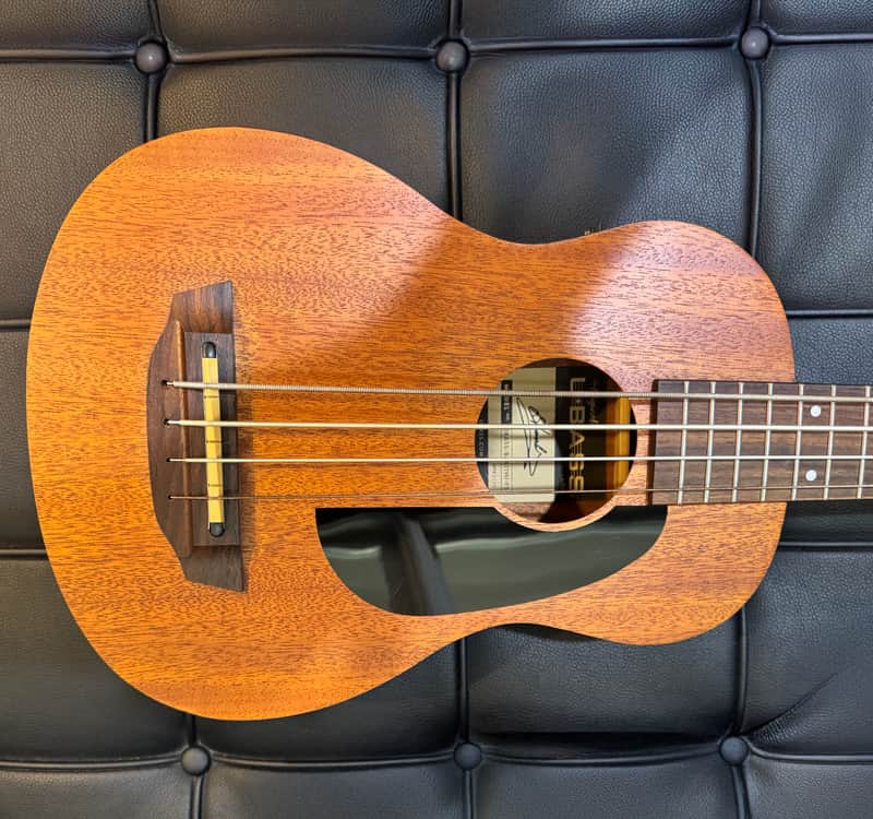 Mint- Kala U-Bass Bakithi Kumalo Signature Acoustic-Electric Bass, Mahogany Natural image 1
