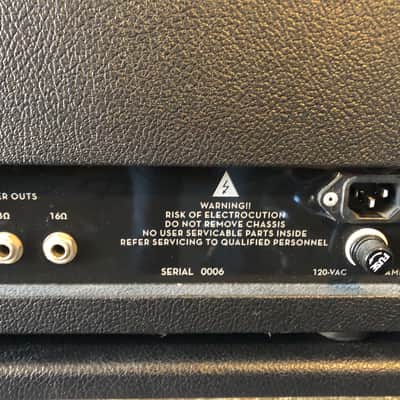 3 Monkeys Virgil Amp Black 1 of 25 w 2x12 Coffin Cabinet Exc. image 6