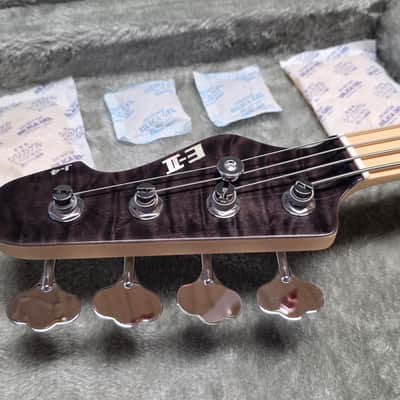 ESP J4 QM Bass BRAND NEW J-FOUR Jazz Bass MIJ E-II Standard Series Ash Body with Americam USA Seymour Duncan Pickups - Fender killer from Japan! image 10