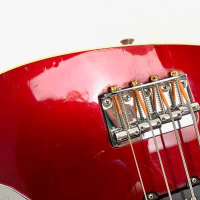 Fender Jazz Bass Aerodyne 2002-2004 Candy Apple Red image 11