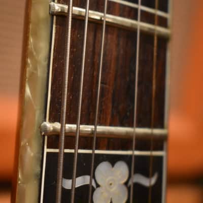 Vintage 1958 Hofner Committee Acoustic Birds Eye Maple Archtop Guitar w/ Case image 6