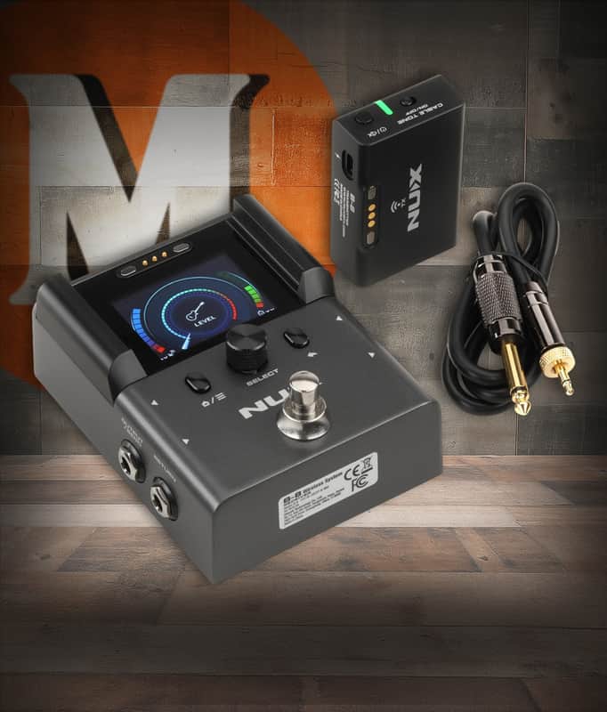 NUX B-8 2.4GHz Guitar Wireless System (NUX B8) image 1