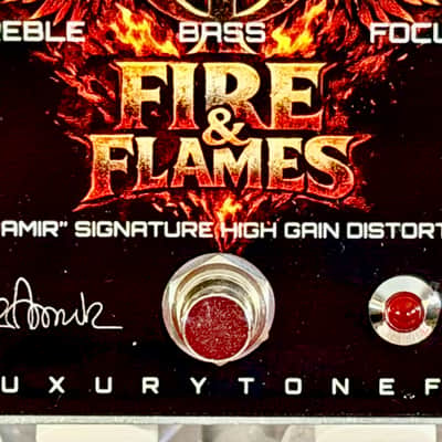 LUXURY TONE FX FIRE & FLAMES Amir Signature   (25 Units Worldwide Signed by Amir) METAL image 9