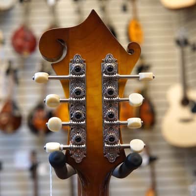 Eastman MD615 F-Style Solid Spruce/Maple Acoustic-Electric Mandolin Goldburst w/Hard Case image 8