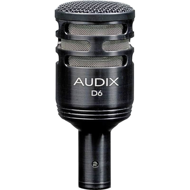 Audix D6 Sub Impulse Kick Drum Mic Regular Black image 1