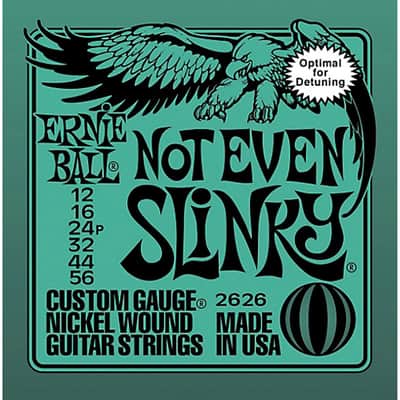 Ernie Ball 2626 Not Even Slinky Nickel Wound Electric Guitar Strings - 12 PACK image 2