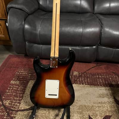 Fender Player Stratocaster HSS with Maple Fretboard 2020 HOT RODDED 3-Color Sunburst image 4