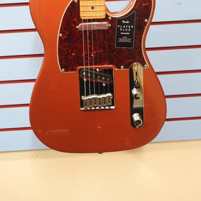 Fender Player Plus Telecaster MN - Aged Candy Apple Red image 1
