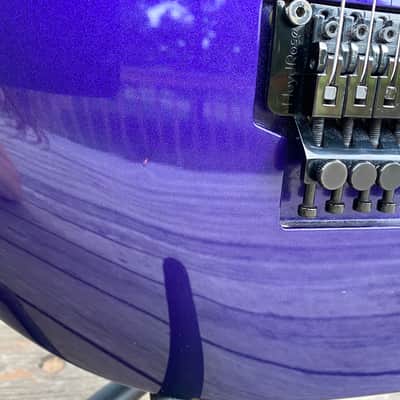 Kramer HJK-GL George Lynch Signature Model Circa 1985 Purple Metallic image 13