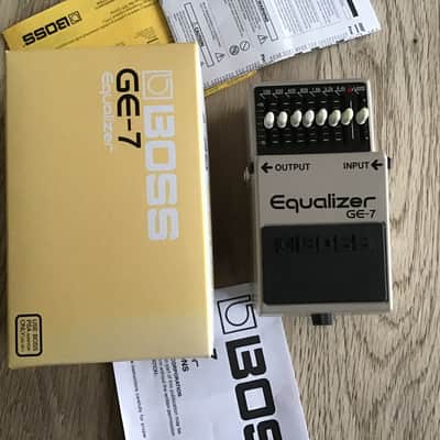 Boss GE-7 Equalizer (Black or Silver Label) 1997 - Present - Grey image 6