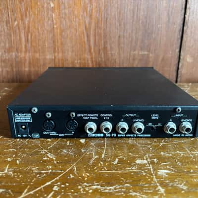 BOSS SE-70 SE70 Super Effects Processor New internal Battery w/ power supply image 3