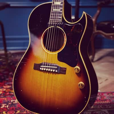 Gibson CF-100E 1959 - Sunburst RARE MODEL image 1