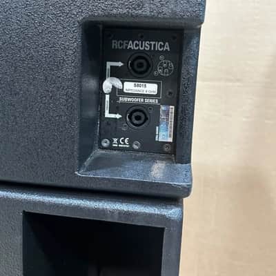 RCF S8015 15" Subwoofer 8 Ohm Passive Speaker #8015 (LOT OF 6) THS image 13