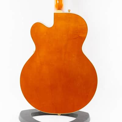 Gretsch G6120T-55 Vintage Select '55 Chet Atkins Hollow Body with Bigsby 2023 Vintage Orange Stain image 6