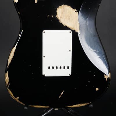 Fender Masterbuilt Private Collection Dennis Galuszka HAR Stratocaster 2017 - Black image 7