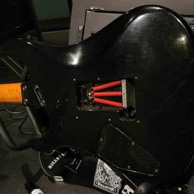 Yamaha Blues Saraceno signature SUPER RARE mid-90s Japan Green Red Plaid Limited Electric Guitar Poison image 12