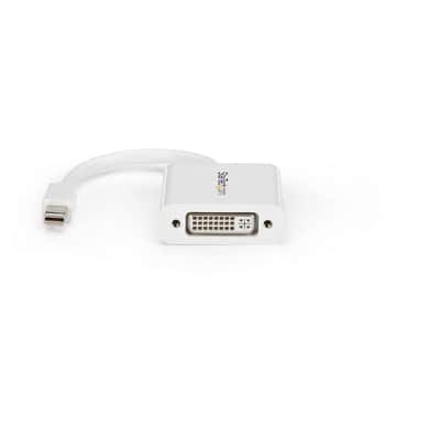 StarTech Male Mini DisplayPort to Female DVI Video Adapter, White image 2