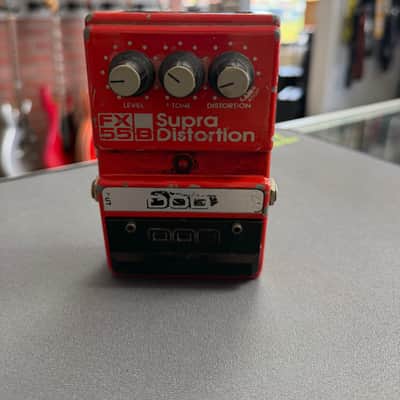 DOD Supra Distortion FX55-B Red 1990s | Reverb