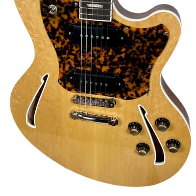 Kauer Guitars Super Chief, Natural Birdseye Maple Top, 2 P-90's, 6lbs 14oz NEW (Authorized Dealer) image 9