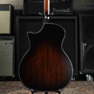 Taylor Next Generation Builder's Edition 324ce Grand Auditorium Acoustic/Electric Guitar - Tobacco Kona Burst with Hardshell Case image 8