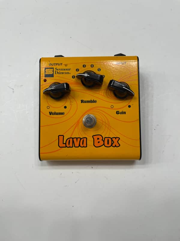 Seymour Duncan SFX-05 Lava Box Distortion Overdrive Rare Guitar Effect Pedal image 1