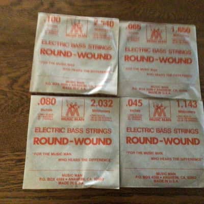 Music Man Vintage Original Leo Fender Era Music Man Bass Strings, Pick Pouch and Picks image 9