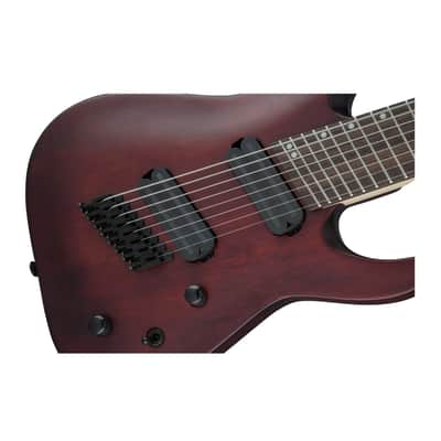 Jackson X Series Dinky Arch Top DKAF8 MS 8-String, Laurel Fingerboard, Multi-Scale Electric Guitar with 24 Jumbo Frets (Right-Handed, Stained Mahogany) image 6