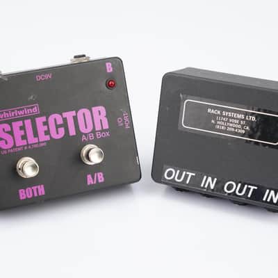 Whirlwind Selector A/B Box Switch & Rack Systems LTD In/Out Box #55068 image 21