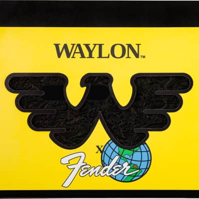 Fender Waylon Jennings Leather Telecaster Pickguard Black image 5