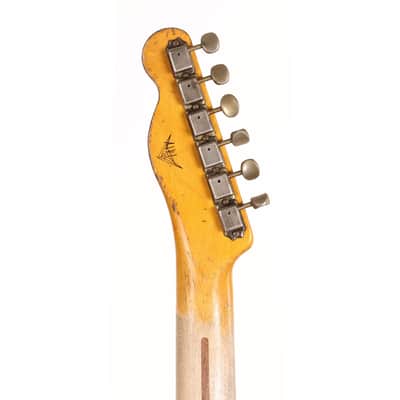 Fender Custom Shop 1957 Telecaster Ultimate Relic White Blonde Masterbuilt Andy Hicks image 10