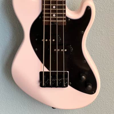 Kala UBASS-SB-LP-FS Solid Body Fretted U-Bass 2023 - Present - Pale Pink image 3