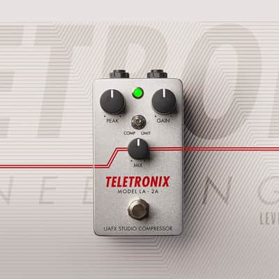 Universal Audio UAFX Teletronix LA-2A Studio Compressor *Free Shipping in the USA* image 2