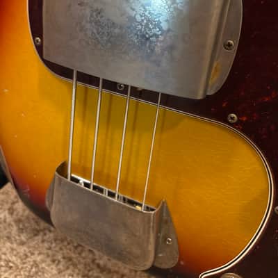 Fender 1963 Vintage Reissue P-bass 2017 - Crucible Professional Relic image 12