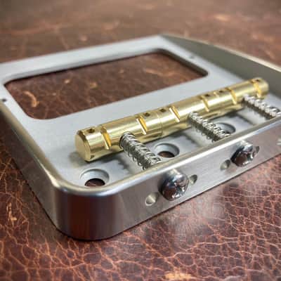 Van Dyke-Harms Telecaster Filtertron Bridge and Compensated Saddle Set 2024 - Stainless Steel image 3
