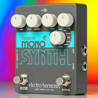 Electro-Harmonix Bass Mono Synth Bass Monophonic Synthesizer Pedal, BASS MONO SYN image 3